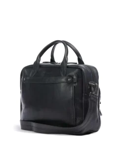 Aunts & Uncles Business- & Laptop Bags-Soundcheck Synthesizer Briefcase 15″ grained cow leather