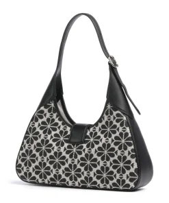 Kate Spade New York Shoulder Bags-Spade Flower Jacquard Shoulder bag fabric, fine grain cow leather