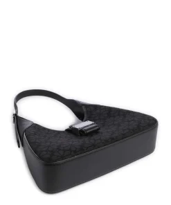 Kate Spade New York Shoulder Bags-Spade Flower Jacquard Shoulder bag fabric, fine grain cow leather