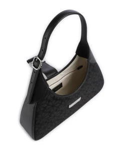 Kate Spade New York Shoulder Bags-Spade Flower Jacquard Shoulder bag fabric, fine grain cow leather