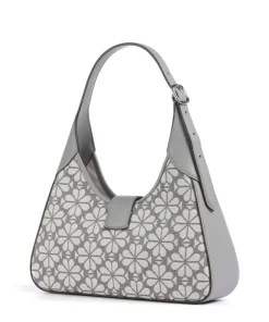 Kate Spade New York Shoulder Bags-Spade Flower Jacquard Shoulder bag fabric, fine grain cow leather