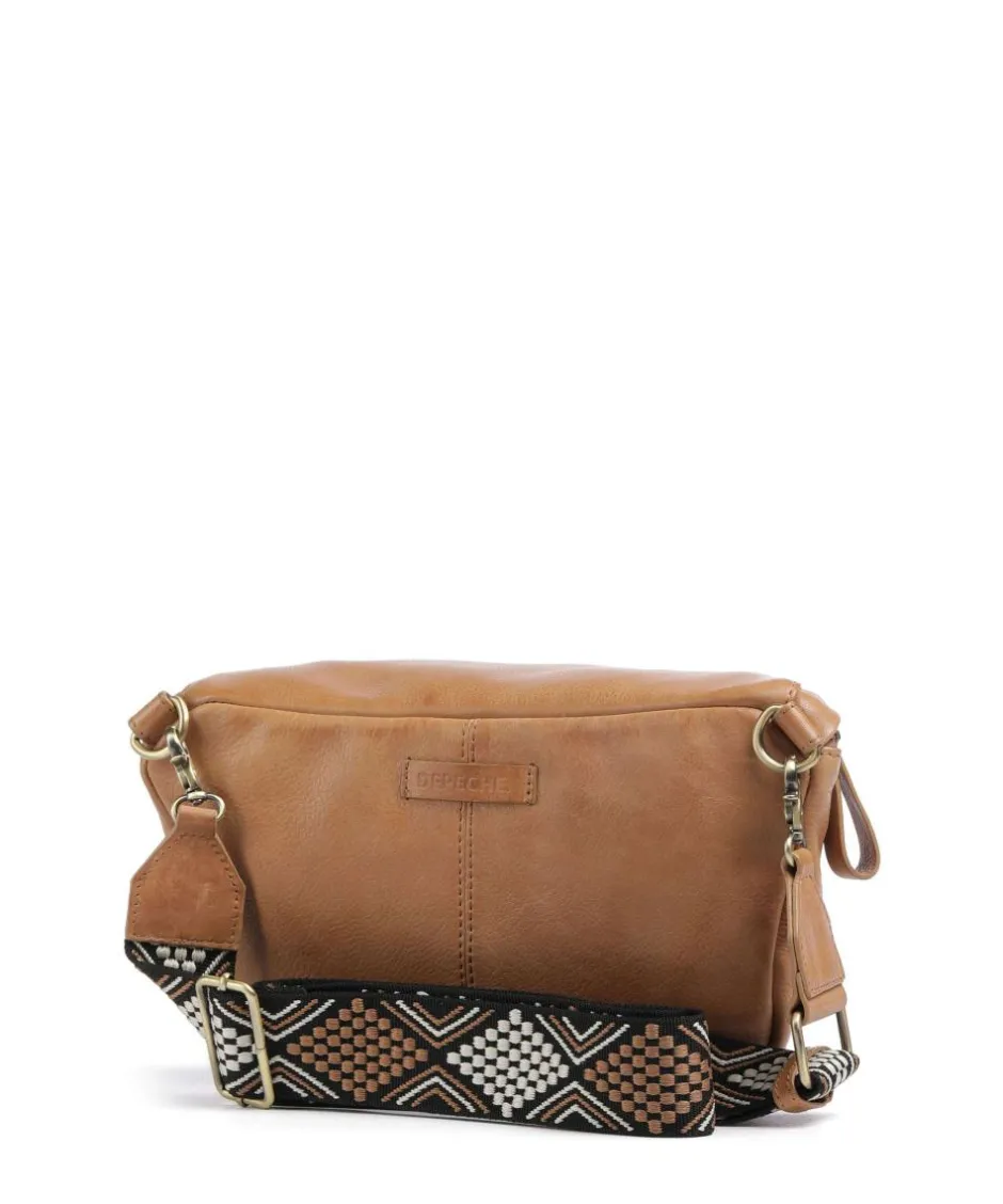 Depeche Fanny Packs|Crossbody Bags-Sport Vogue Crossbody bag grained cow leather