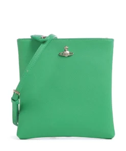 Vivienne Westwood Crossbody Bags-Squire Square Saffiano Bio Crossbody bag imitation leather