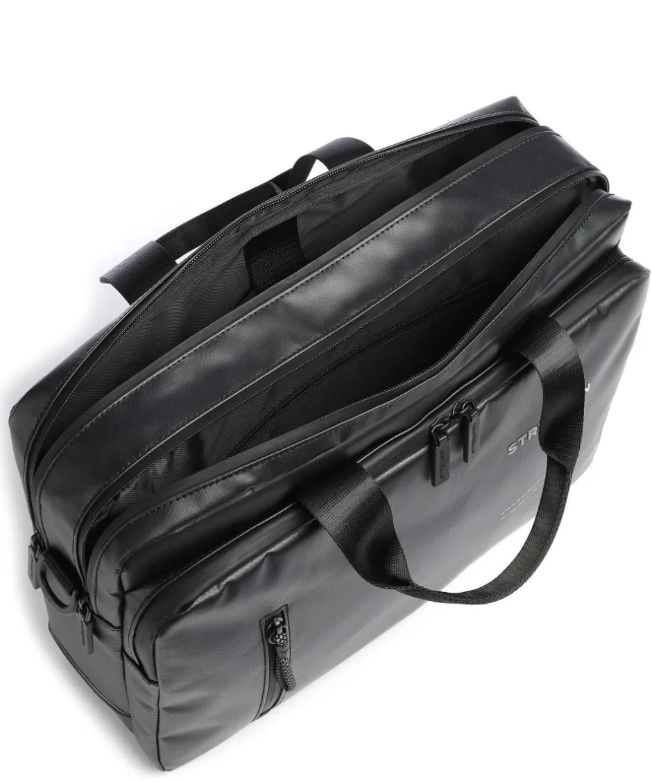 Strellson Business- & Laptop Bags-Stockwell 2.0 Briefcase 15″ tarpaulin