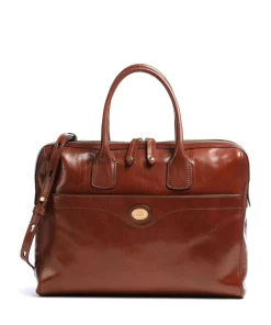 The Bridge Business- & Laptop Bags-Story Donna Briefcase 13″ smooth cow leather
