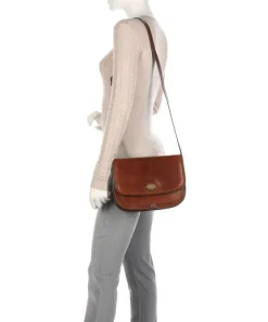 The Bridge Business- & Laptop Bags-Story Donna Crossbody bag fine grain cow leather