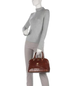 The Bridge Handbags-Story Donna Handbag fine grain cow leather