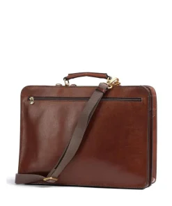 The Bridge Business- & Laptop Bags-Story Uomo Briefcase fine grain cow leather