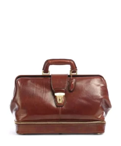 The Bridge Business- & Laptop Bags-Story Uomo Doctors bag pull-up cow leather