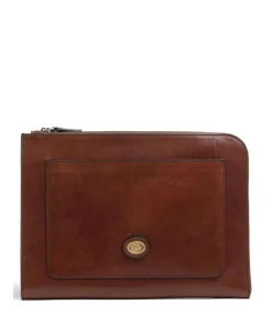 The Bridge Business- & Laptop Bags-Story Uomo Laptop case 13″ smooth cow leather