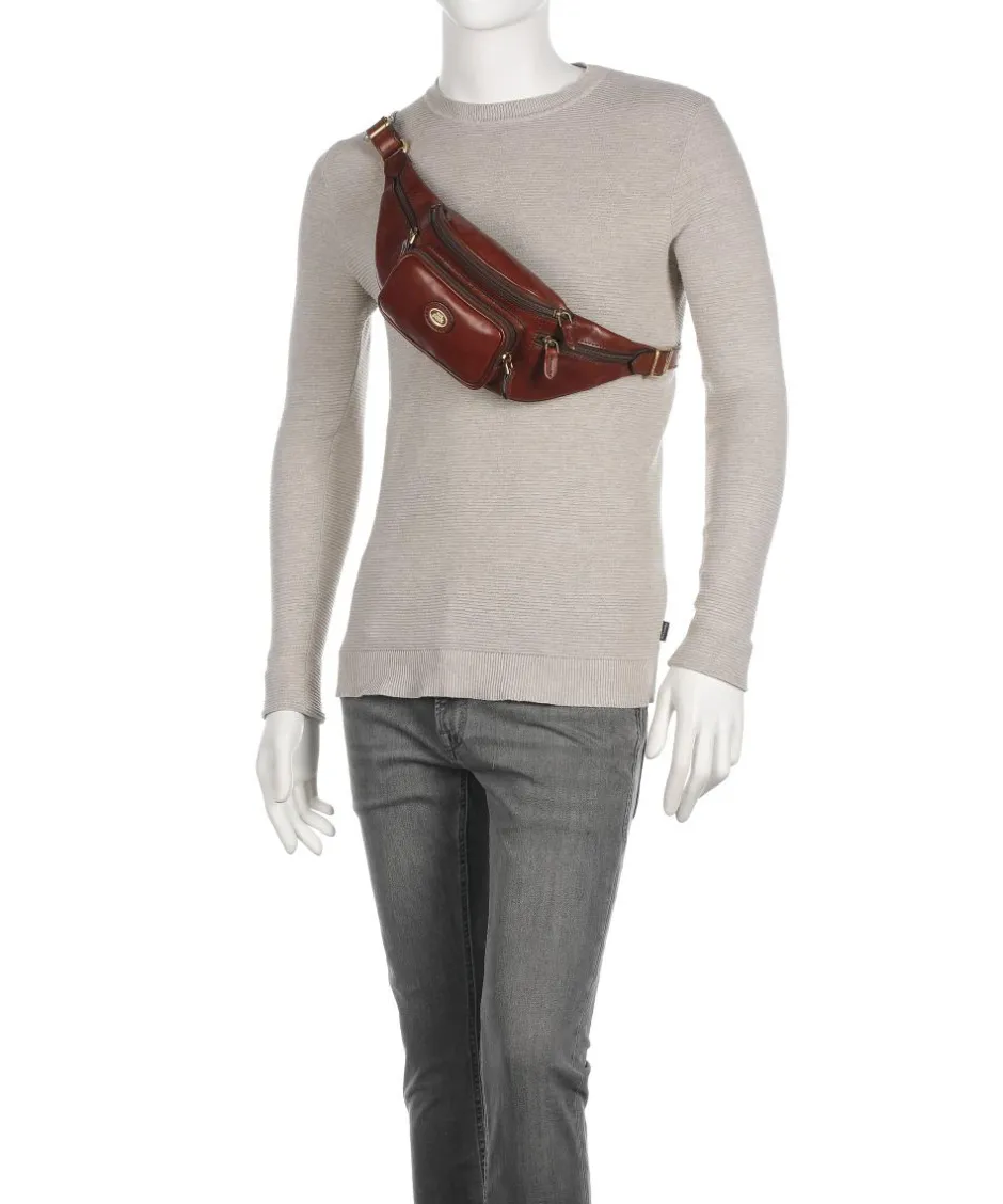 The Bridge Fanny Packs|Crossbody Bags-Story Viaggio Fanny pack grained leather