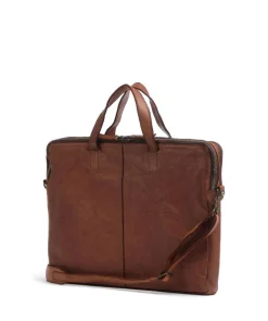 Harold Business- & Laptop Bags-Submarine Briefcase 15″ grained leather