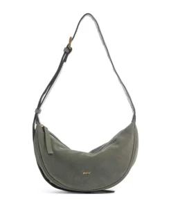 Abro Shoulder Bags|Crossbody Bags-Suede By My Side Small Shoulder bag brushed leather