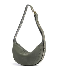Abro Shoulder Bags|Crossbody Bags-Suede By My Side Small Shoulder bag brushed leather