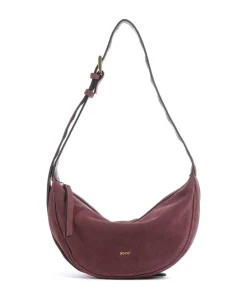 Abro Shoulder Bags|Crossbody Bags-Suede By My Side Small Shoulder bag brushed leather