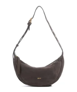 Abro Shoulder Bags|Crossbody Bags-Suede By My Side Small Shoulder bag brushed leather