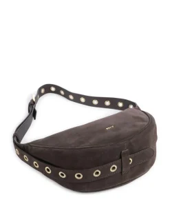 Abro Shoulder Bags|Crossbody Bags-Suede By My Side Small Shoulder bag brushed leather
