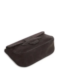 Abro Shoulder Bags|Crossbody Bags-Suede Camilla Shoulder bag brushed leather