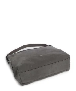 Abro Shoulder Bags|Hobo Bags-Suede Carina Hobo bag brushed leather