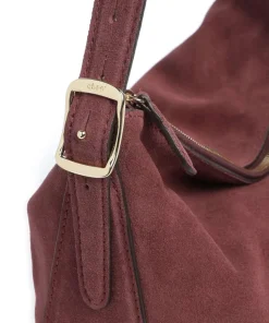Abro Shoulder Bags|Hobo Bags-Suede Carina Hobo bag brushed leather