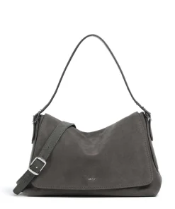 Abro Shoulder Bags|Hobo Bags-Suede Carina Hobo bag brushed leather