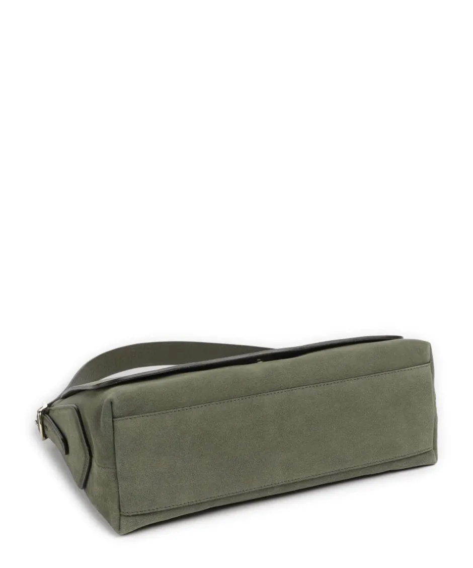 Abro Shoulder Bags|Hobo Bags-Suede Carina Hobo bag brushed leather