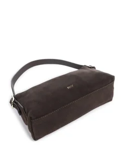 Abro Shoulder Bags|Crossbody Bags-Suede Carina Shoulder bag brushed leather