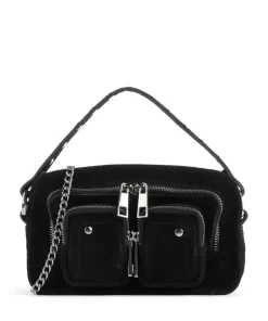 Núnoo Handbags|Crossbody Bags-Suede Helena Crossbody bag brushed leather