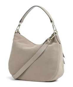 Abro Shoulder Bags|Hobo Bags-Suede Juna Small Hobo bag brushed leather