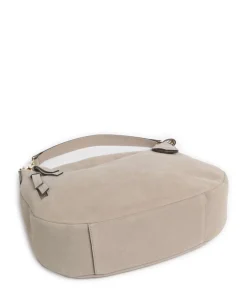 Abro Shoulder Bags|Hobo Bags-Suede Juna Small Hobo bag brushed leather