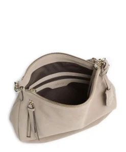 Abro Shoulder Bags|Hobo Bags-Suede Juna Small Hobo bag brushed leather