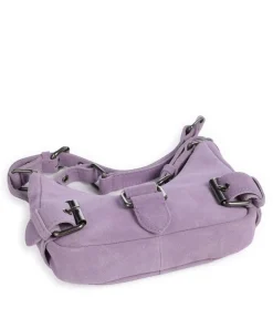 Núnoo Shoulder Bags-Suede Palma Shoulder bag brushed leather