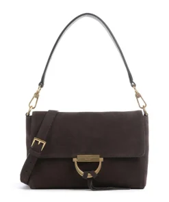 Abro Shoulder Bags|Crossbody Bags-Suede Temi Shoulder bag brushed leather