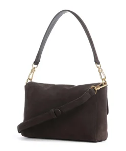 Abro Shoulder Bags|Crossbody Bags-Suede Temi Shoulder bag brushed leather