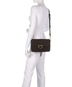Abro Shoulder Bags|Crossbody Bags-Suede Temi Shoulder bag brushed leather