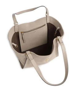 Abro Tote Bags-Suede Temi Tote bag brushed leather