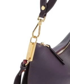 Coccinelle Shoulder Bags|Hobo Bags-Sunup Hobo bag grained leather