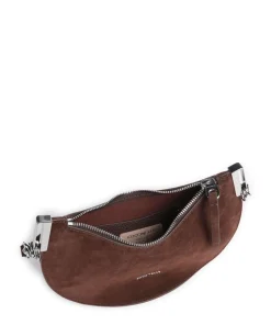 Coccinelle Shoulder Bags|Crossbody Bags-Sunup Suede Shoulder bag brushed cow leather