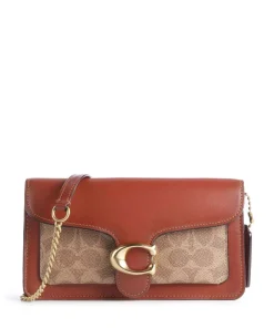 Coach Crossbody Bags-Tabby Chain Crossbody bag fine grain cow leather, canvas