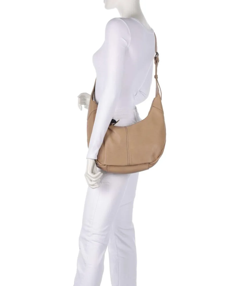 FredsBruder Shoulder Bags|Hobo Bags-Take A Smile Hobo bag sheepskin leather