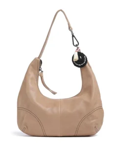 FredsBruder Shoulder Bags|Hobo Bags-Take A Smile Hobo bag sheepskin leather