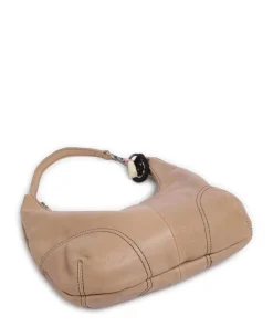 FredsBruder Shoulder Bags|Hobo Bags-Take A Smile Hobo bag sheepskin leather