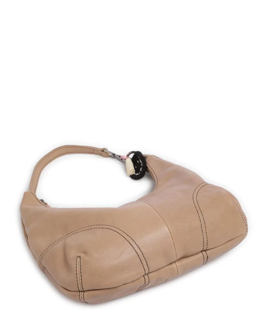FredsBruder Shoulder Bags|Hobo Bags-Take A Smile Hobo bag sheepskin leather