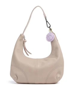 FredsBruder Shoulder Bags|Hobo Bags-Take A Smile Hobo bag sheepskin leather