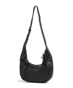 FredsBruder Shoulder Bags|Hobo Bags-Take A Smile Hobo bag sheepskin leather
