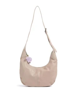 FredsBruder Shoulder Bags|Hobo Bags-Take A Smile Hobo bag sheepskin leather