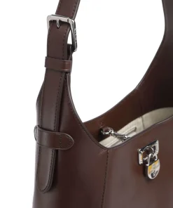 Lauren Ralph Lauren Shoulder Bags-Tanner Large Shoulder bag fine grain cow leather