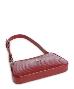 Vivienne Westwood Clutch & Evening Bags|Shoulder Bags-Tasha Embossed Croc Mini Shoulder bag embossed calfskin