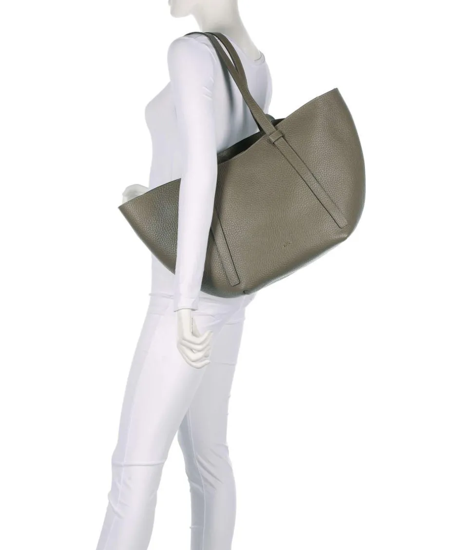Abro Tote Bags|Handbags-Tekla Cosmo Large Tote bag grained leather
