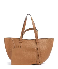 Abro Tote Bags|Handbags-Tekla Cosmo Large Tote bag grained leather